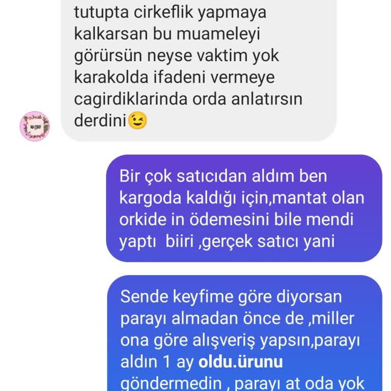 İkracicekevi (Instagram) Tehdit Ve Küfür Eden Çiçekçi