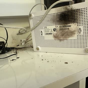 Zte Modem Patladı Ve Yandı