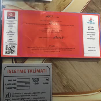 RoyalCert Asansör Durumu Hakkında