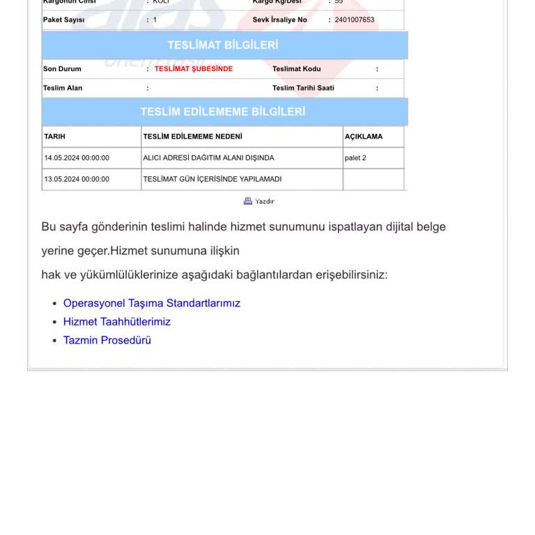 Aras Kargo Yalova Çiçekler Şubesi