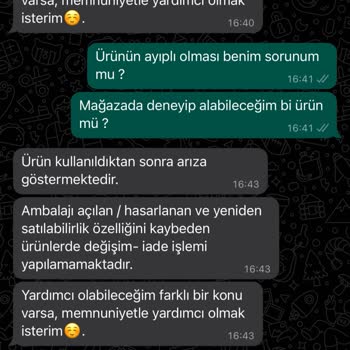 Watsons Ürünlerinin Arkasında Durmuyor