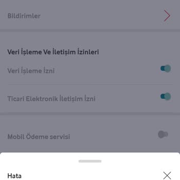 Vodafone Pay 100₺ Nakit Ve Banka Kartı Olarak İşlem Görmüyor.