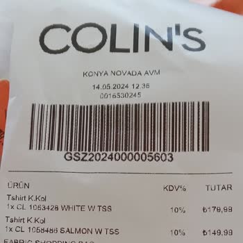 COLIN’S COLIN'S Fazla Fiyat Fise Yansıdı