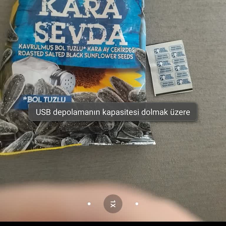 Gold Harvest Kuruyemiş Kara Sevda Çekirdek İçinden Çıkan Oksijen Tutucu