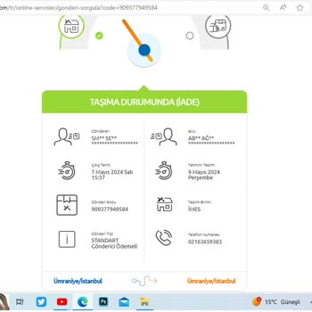 Yurtiçi Kargo'nun İnsanları Mağdur Ediyor.