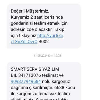 Yurtiçi Kargo'nun İnsanları Mağdur Ediyor.