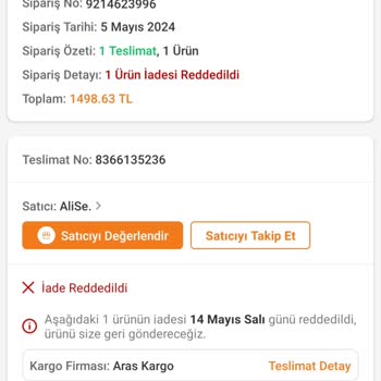 Trendyol Müşterisini Mağdur Ediyor.