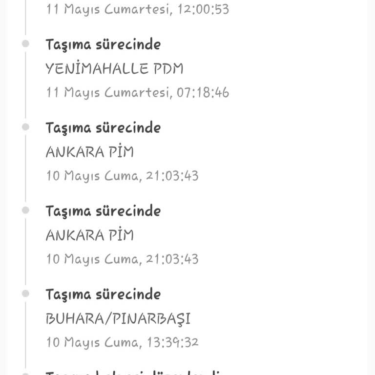 PTT Kargo Şehir İçi 4 Günde Kargo Getiremedi