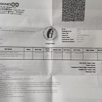 Teknosa Vergisiz Telefon Sorunu