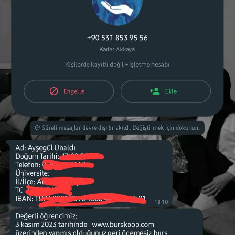 Bursa Büyükşehir Belediyesi Burskoop Burs Şikayet