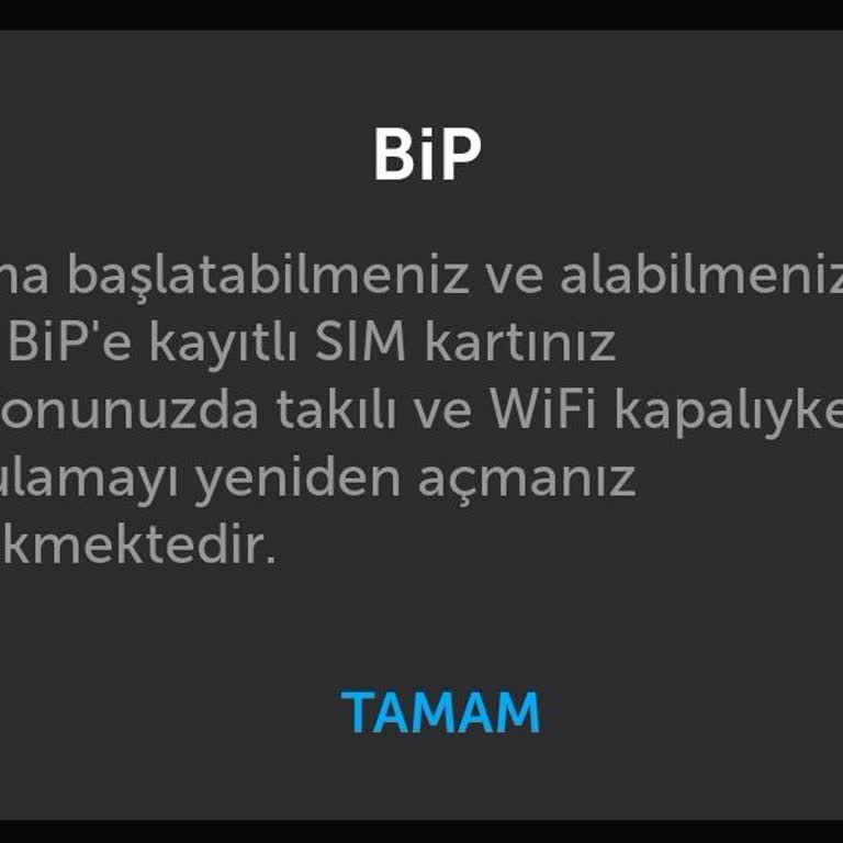 BİP, Varsayılan Telefon Uygulaması Olamıyor.