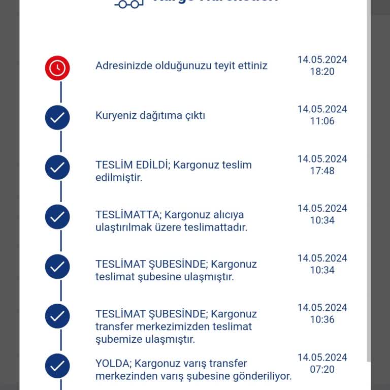 Aras Kargo Teslim Edildi Gözüküp Gelmeyen Kargo