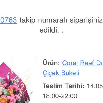 Taze Çiçek Siparişim Beklentimi Karşılamadı