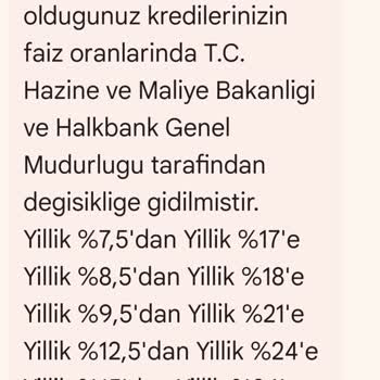 Halkbank Esnaf Kefalet Kredi Taksiti Faiz Artırımı