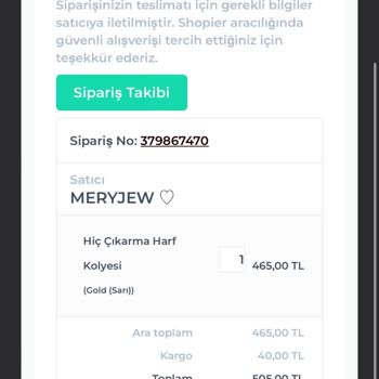 Meryjew Hatalı Ürün Gönderiyor