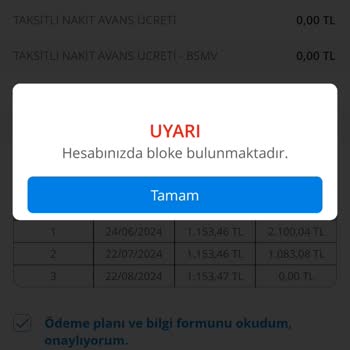 Denizbank Bloke Kaldırılmasını Rica Ederim