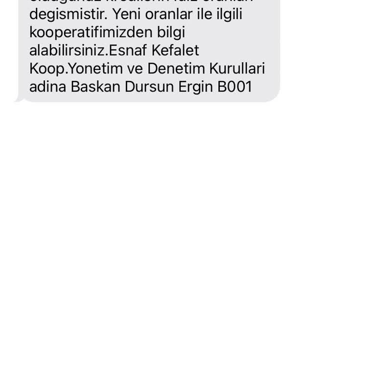 Esnaf ve Sanatkarlar Odası Esnaf Kefalet Kredi