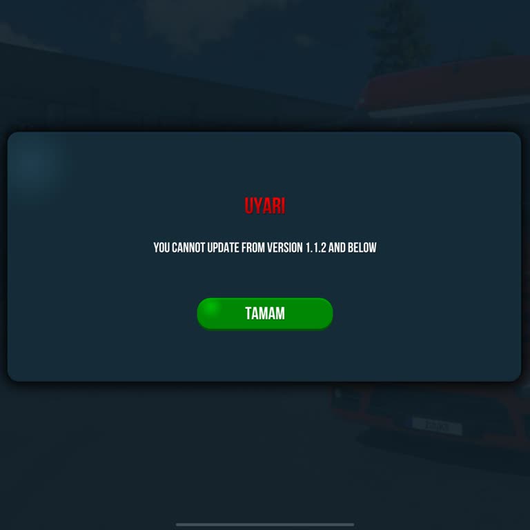 Truck Simulator Ultimate Oyuna Giremiyorum Hata Veriyor