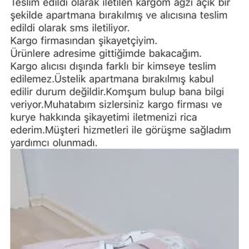 Victoria's Secret Hasarlı Gelen Kargo Ve Duruma Sahip Çıkmayan Victoria