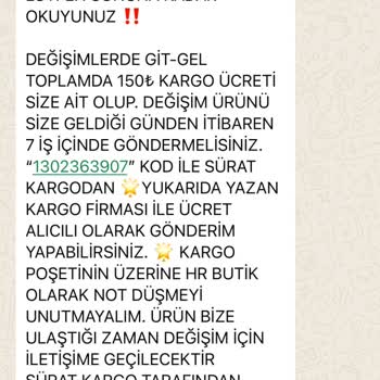 H&R Butik Hasarlı Ürün Kendini Bilmez Müşteri Temsilcisi