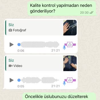 H&R Butik Hasarlı Ürün Kendini Bilmez Müşteri Temsilcisi