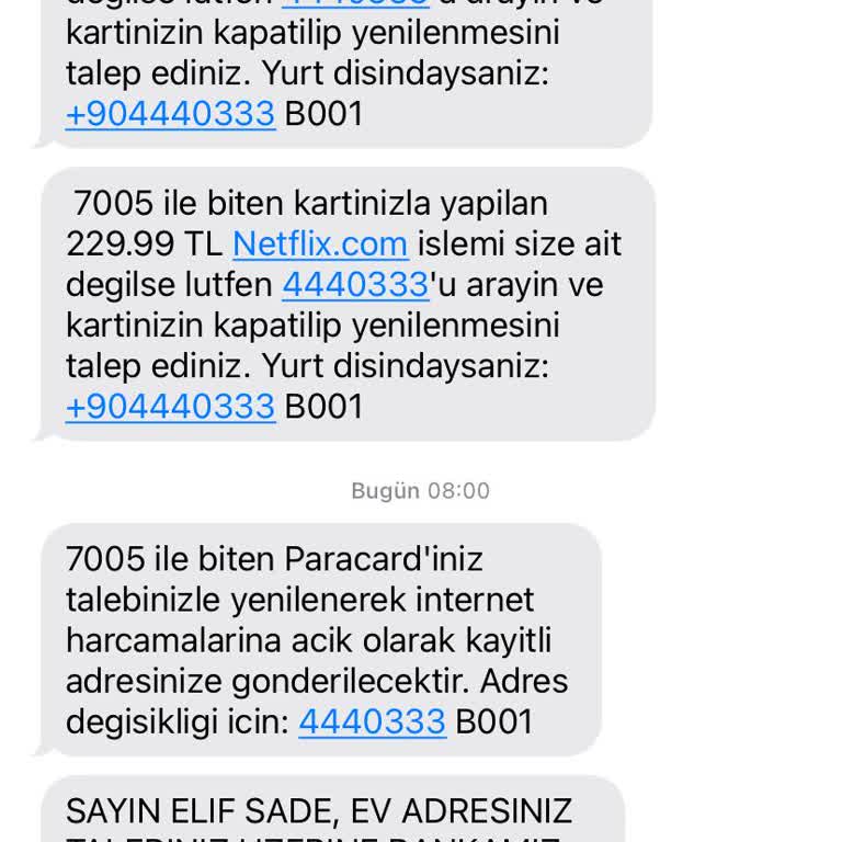Garanti BBVA Garanti Kartımdan İznim Olmadan Para Çekilmiş