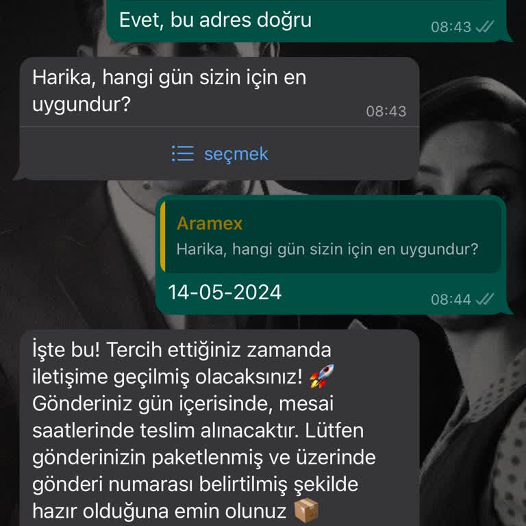 Aramex İade Kurye Gelmemesi
