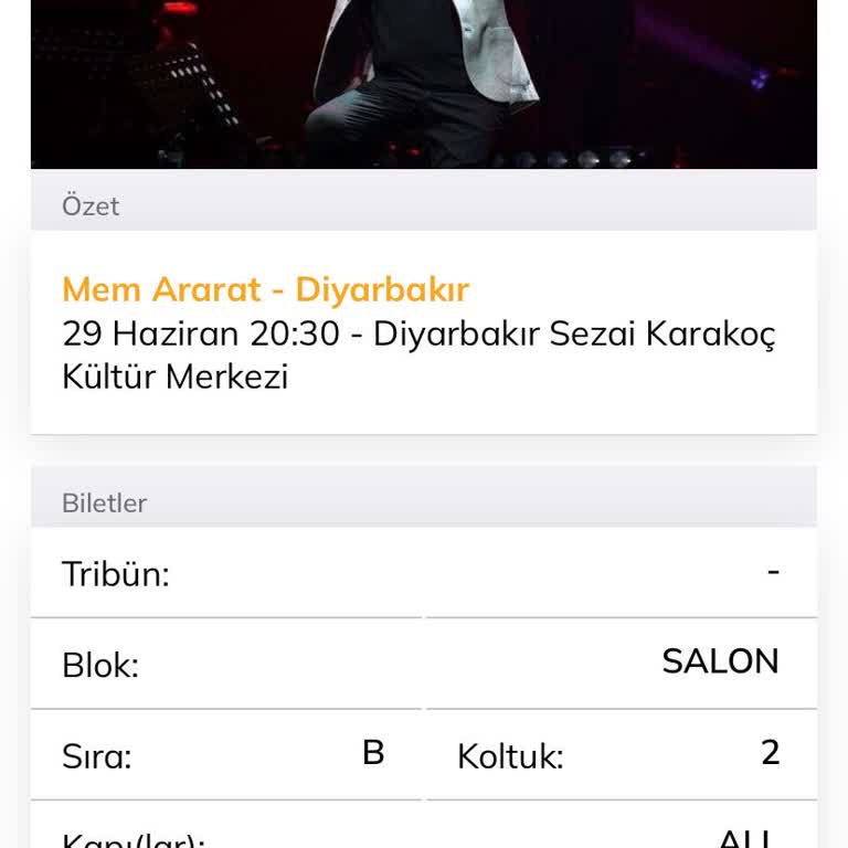 Passo Etkinlik Biletinde Değişiklik Ya Da İade Bulunmaması