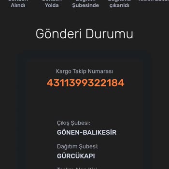 Erzurum Gürcükapı Aras Kargo Şikayet