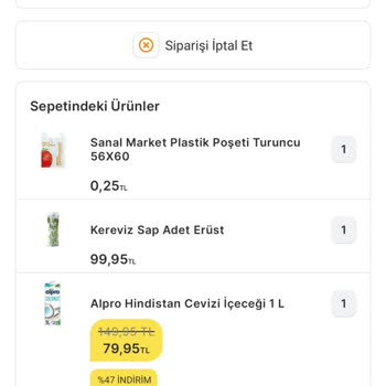Migros Teslim Tarihi Belli Olmayan Gel Al...