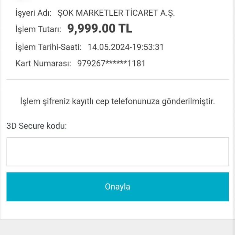 MoneyPay Kartımdan Fazla İşlem İle İki Defa Ücret Çekti İade Talebi!