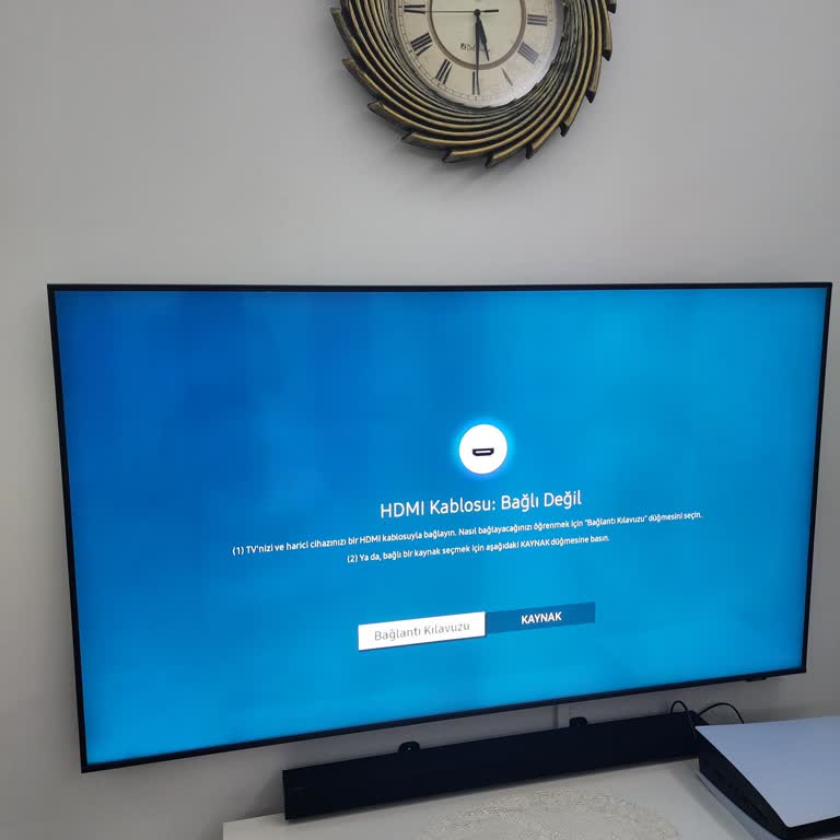 Samsung TV'de Garanti Bitimine Yakın Ekran Sorunları