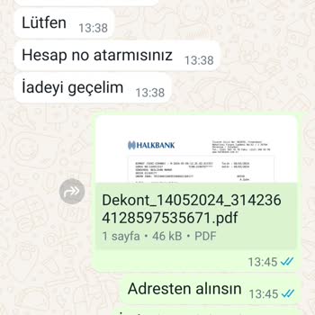 Victoria Patisserie V******* Hatay Yöreselden Ürün Alınmaz