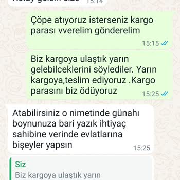 Victoria Patisserie V******* Hatay Yöreselden Ürün Alınmaz