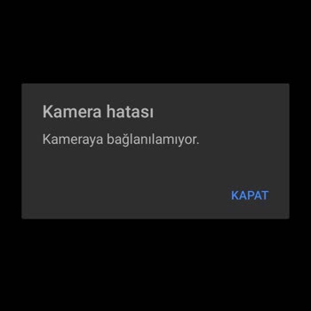 Hiking Kamara Hatası Veriyor Ve Video Bağlanıyor Hatası Vermekte
