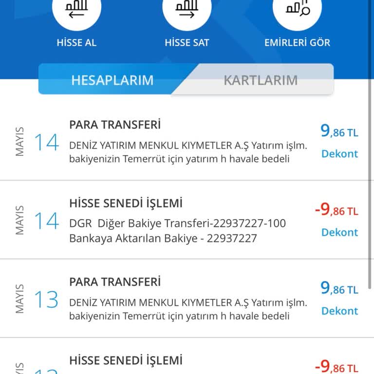 Denizbank İzinsiz Hisse Senedi İşlemi Yapılıyor