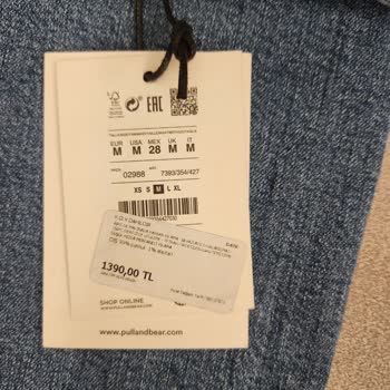 Pull and Bear Online Siparişim Defolu Olarak Teslim Edildi
