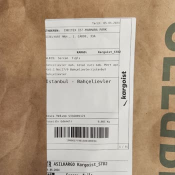 Pull and Bear Online Siparişim Defolu Olarak Teslim Edildi