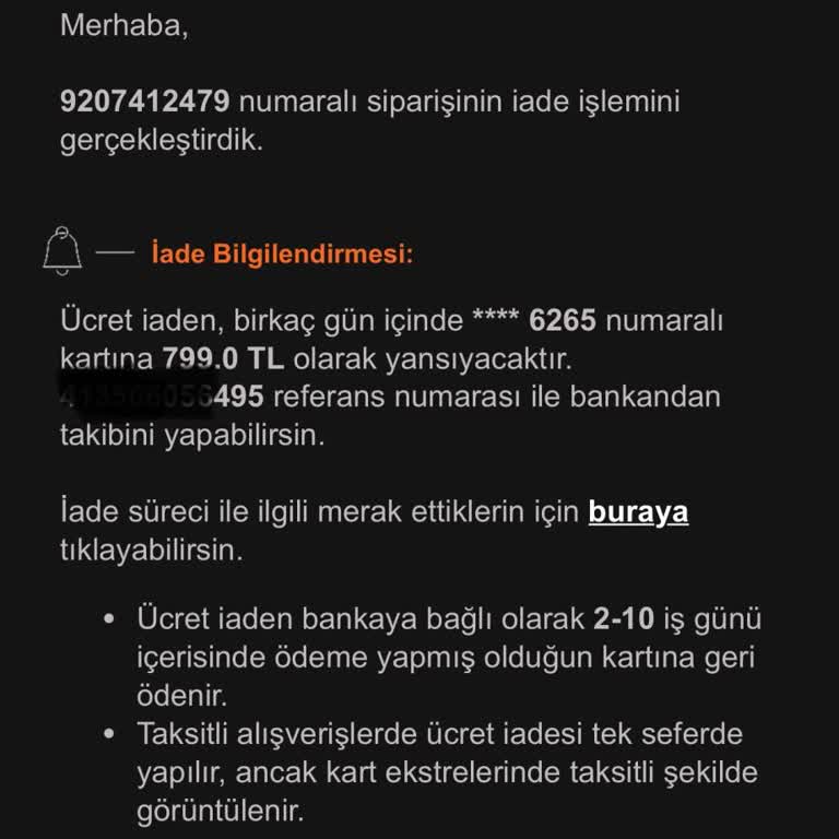 Trendyol Ürün Teslim Etmemek