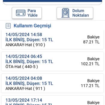 EGO Genel Müdürlüğü EGO Kartından Fazla Para Çekilme