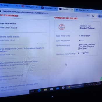 Hepsijet Kargo Başka Adrese Teslim Olmuş!