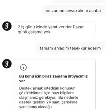 Gardrops İade Talebim Onaylamıyor