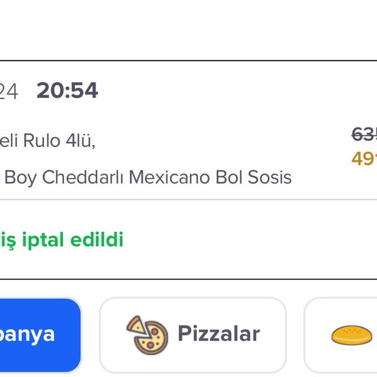 Domino's Pizza Paramı Çekiyor Hizmet Yok!