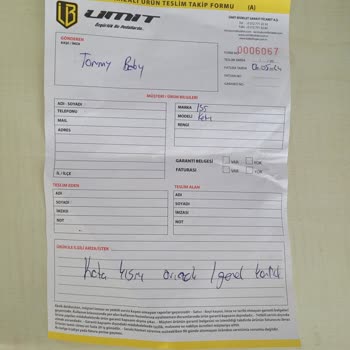 Pazarama Tommy Baby Arızalı Ürün Satıyor