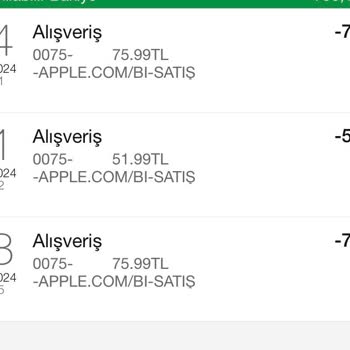 Apple İzinsiz Para Çekimi