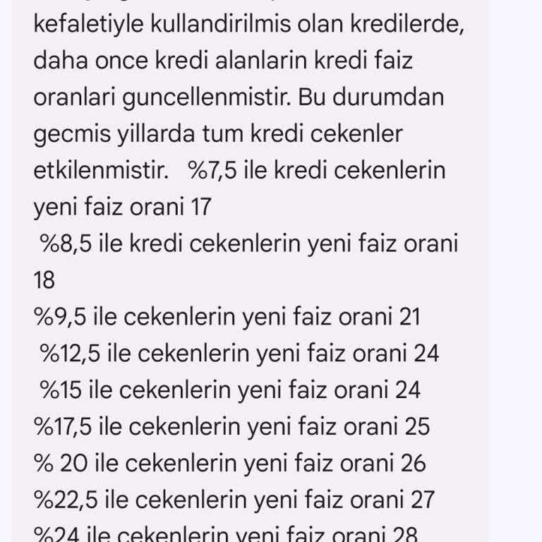 Halkbank Esnaf Kefalet Kredi Faizi