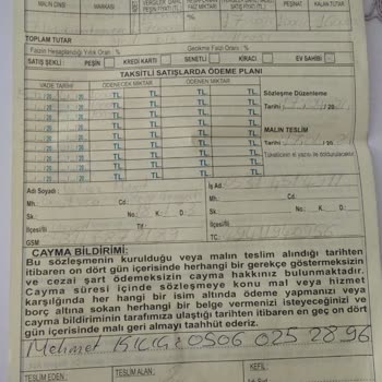 Mega Su İade Alınıp Deyip, Alınmaması Değişim Zorla Yapılması