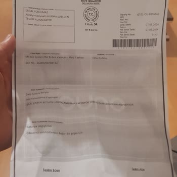 Ouno Service Sahteliği. Cihaza Dokunmadan Geri Gönderiliyor