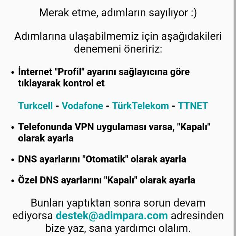 AdımPara Adımlarımı Yazmıyor Nedense Bunu Halledin