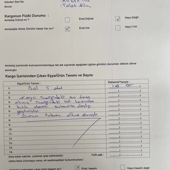 Aras Kargoda Muhatap Yok